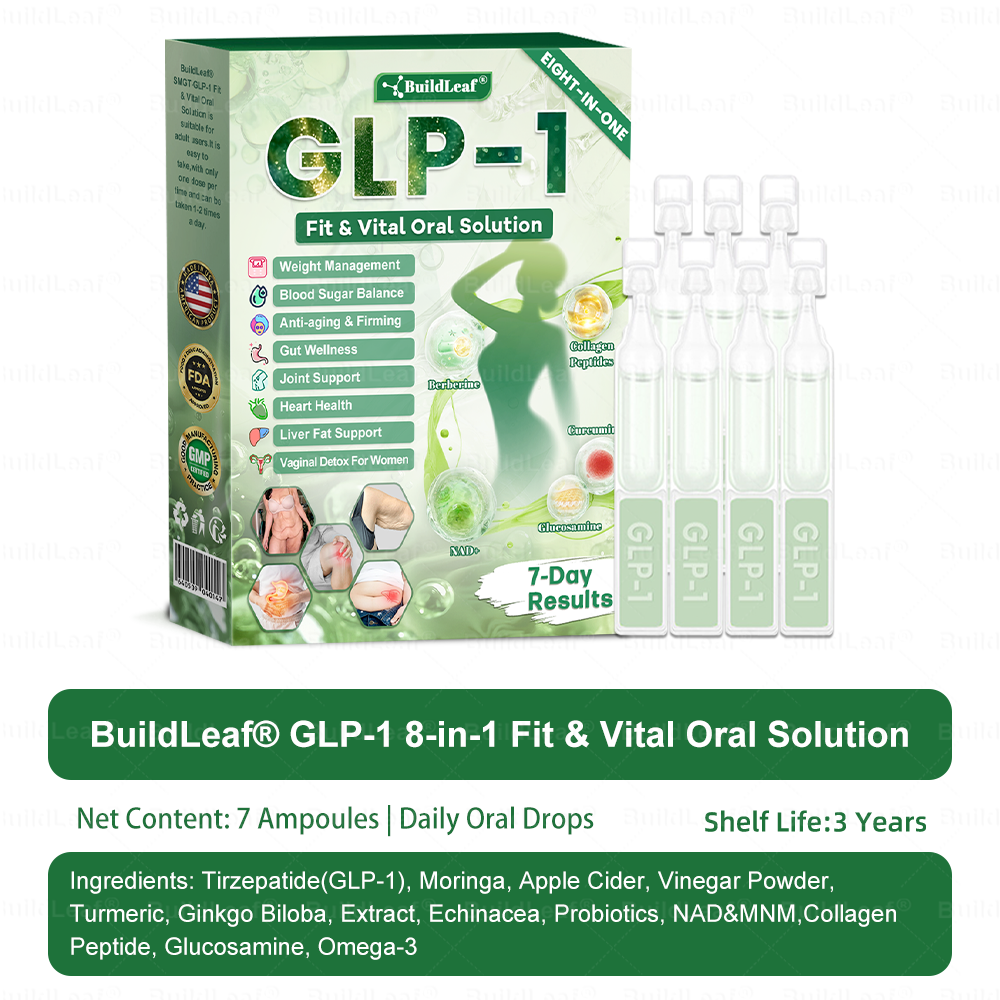 🍃𝖮𝖿𝖿𝗂𝖼𝗂𝖺𝗅 𝖲𝗍𝗈𝗋𝖾 | 𝑩𝒖𝐢𝒍𝒅𝑳𝒆𝐚𝒇® GL𝐏-1 8-𝒊𝒏-1 𝙁𝙞𝙩 & 𝙑𝙞𝙩𝙖𝙡 𝖮𝗋𝖺𝗅 𝙎𝙤𝙡𝙪𝙩𝙞𝙤𝙣  (𝑱𝒖𝒔𝒕 𝒐𝒏𝒄𝒆 𝒂 𝒅𝒂𝒚, 𝒗𝒊𝒔𝒊𝒃𝒍𝒆 𝒄𝒉𝒂𝒏𝒈𝒆𝒔 𝒊𝒏 7 𝒅𝒂𝒚𝒔) ✅ 𝑭𝒐𝒓 𝒐𝒃𝒆𝒔𝒊𝒕𝒚, 𝒄𝒂𝒓𝒅𝒊𝒐𝒗𝒂𝒔𝒄𝒖𝒍𝒂𝒓 𝒉𝒆𝒂𝒍𝒕𝒉, 𝒅𝒊𝒂𝒃𝒆𝒕𝒆𝒔, 𝒔𝒍𝒆𝒆𝒑 𝒂𝒑𝒏𝒆𝒂, 𝒈𝒖𝒕 𝒉𝒆𝒂𝒍𝒕𝒉, 𝒋𝒐𝒊𝒏𝒕 𝒊𝒔𝒔𝒖𝒆𝒔, 𝒂𝒏𝒅 𝒎𝒐𝒓𝒆